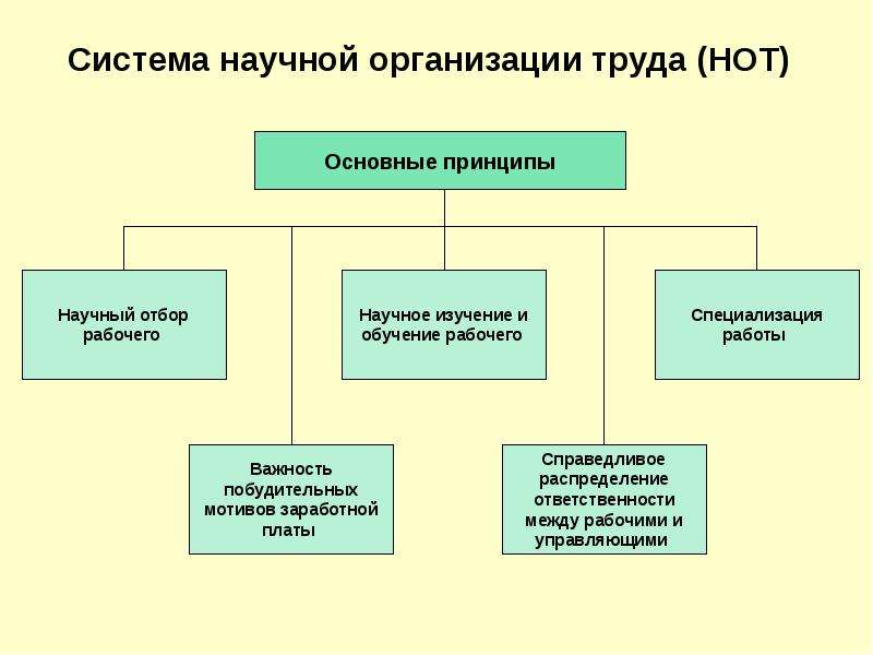 Система организации труда