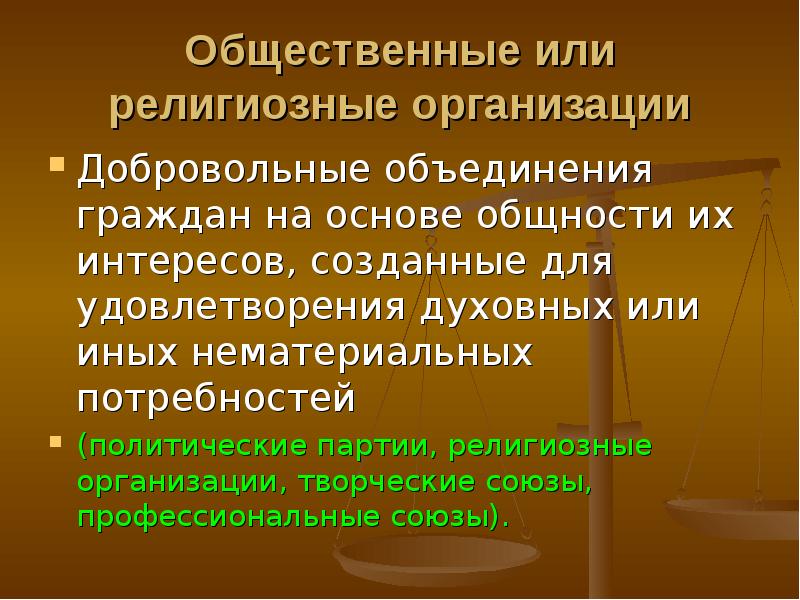 Политические потребности