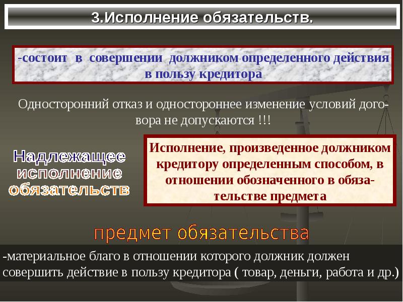 Субъекты обязательств презентация