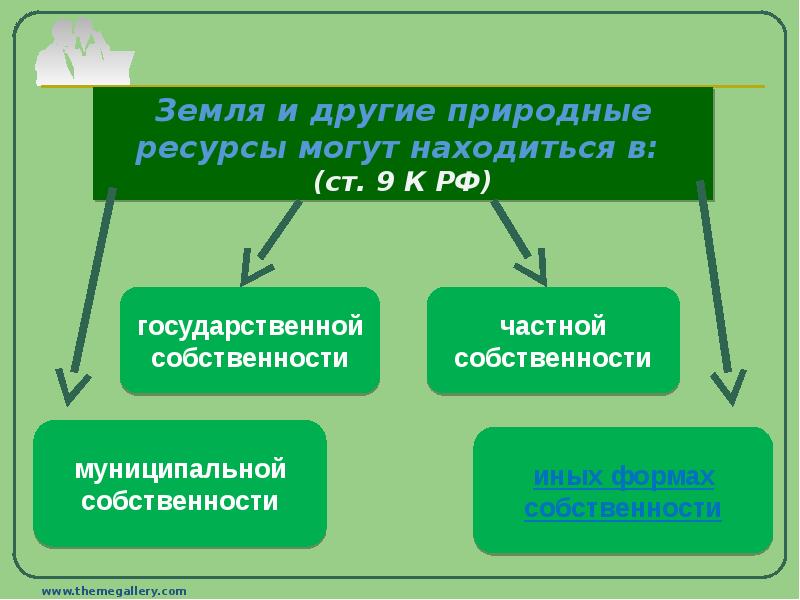 Собственником природных ресурсов является