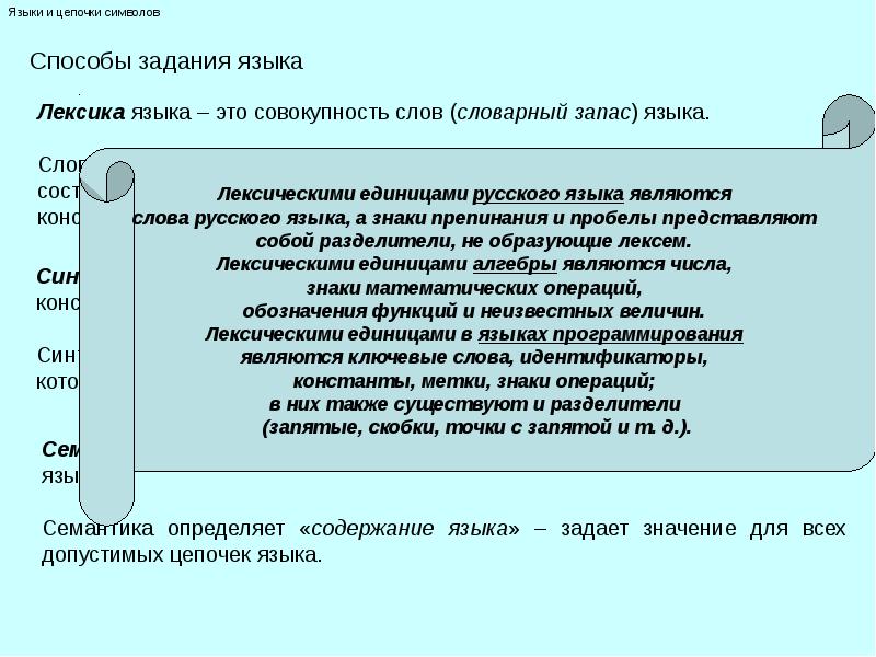 Длина исходной цепочки символов