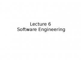 Software Engineering