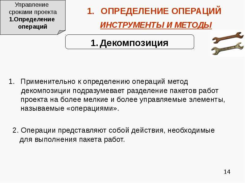 Управление сроком. Определение операций проекта. Инструменты управления продолжительностью. Инструменты по управлению сроками проекта. Операция в технологии определение.