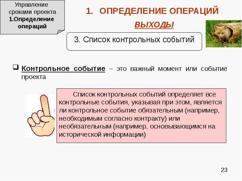 Срок проекта это