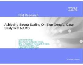 NAMD-BluegeneL