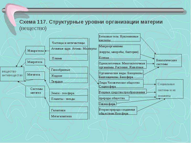 Система уровней организации материи