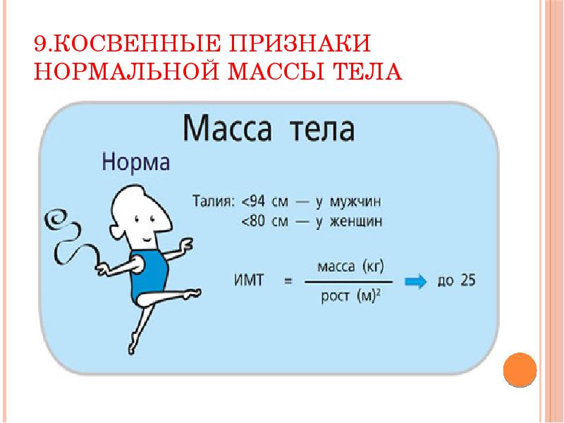 Признаки нормального мужчины