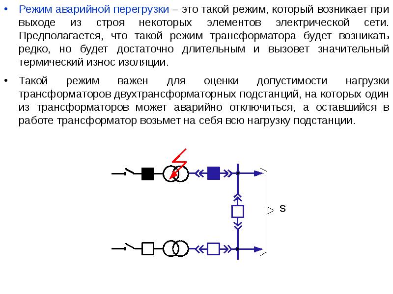 Аварийная перегрузка. Режим перегрузки трансформатора. Допустимые аварийные перегрузки силовых трансформаторов. Аварийный режим силового трансформатора. Систематическая перегрузка трансформатора.