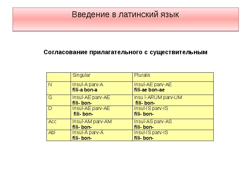 Группы прилагательных латынь. Согласование в латинском языке. Согласование существительных в латинском языке. Согласование прилагательных латынь. Согласование в латыни.