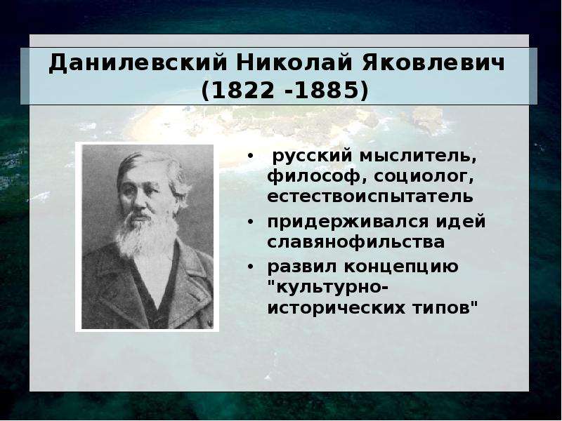 Данилевский николай яковлевич презентация