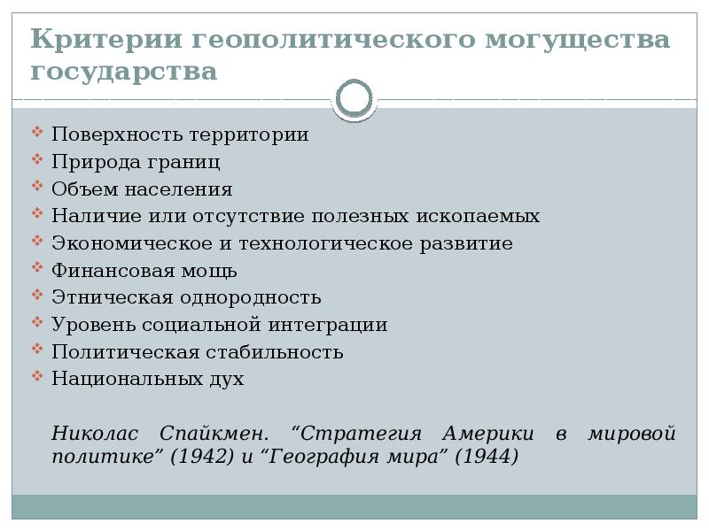 Геополитические проблемы презентация