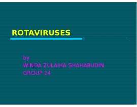 Rotaviruses