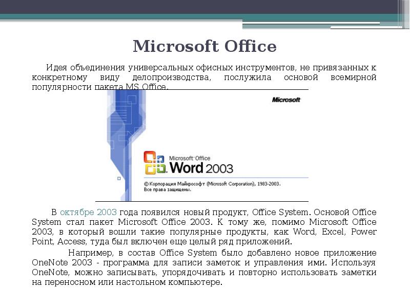 Программа для подготовки презентаций из пакета ms office