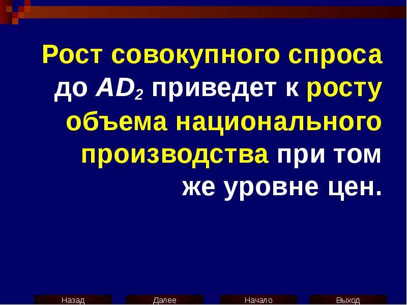 Рост объема национального производства. Совокупный рост агенты.