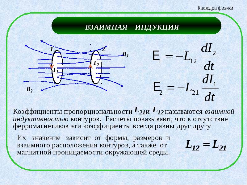 Кто открыл закон взаимной индукции. Взаимная Индуктивность явление взаимоиндукции. Самоиндукция физика 11 класс. ЭДС взаимоиндукции формула.