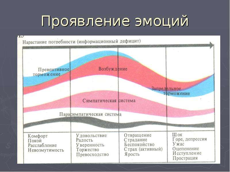 Проект механизм проявления эмоций