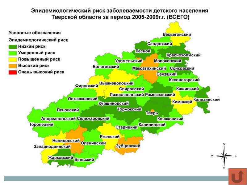 Карта андреапольского района тверской области с деревнями и дорогами