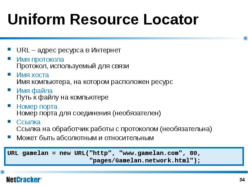 Адрес ресурса. Протокол URL. URL (uniformed resource Locator) кратко.