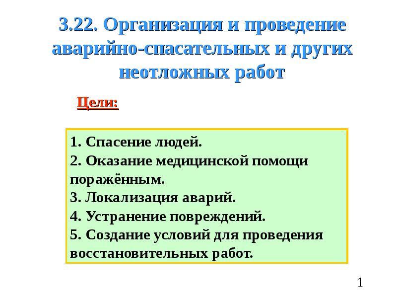 Презентация на тему организация аварийно спасательных работ