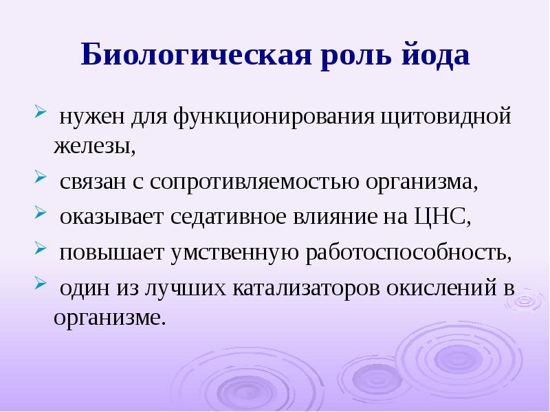 Проект йододефіцит в організмі людини його наслідки профілактика