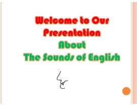 English Sounds