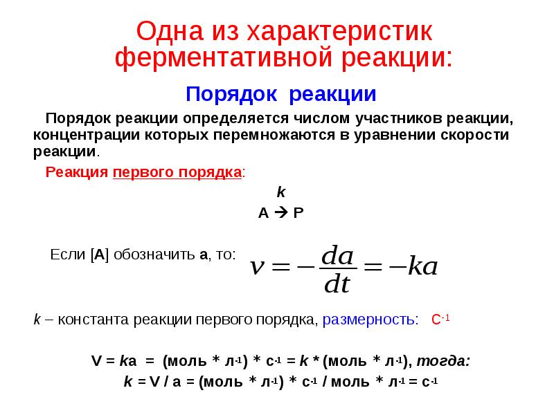 Порядок концентрации