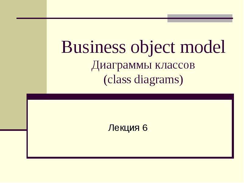 Object model. Business object. Page object model.