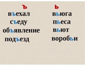 Обучение выбору разделительного знака