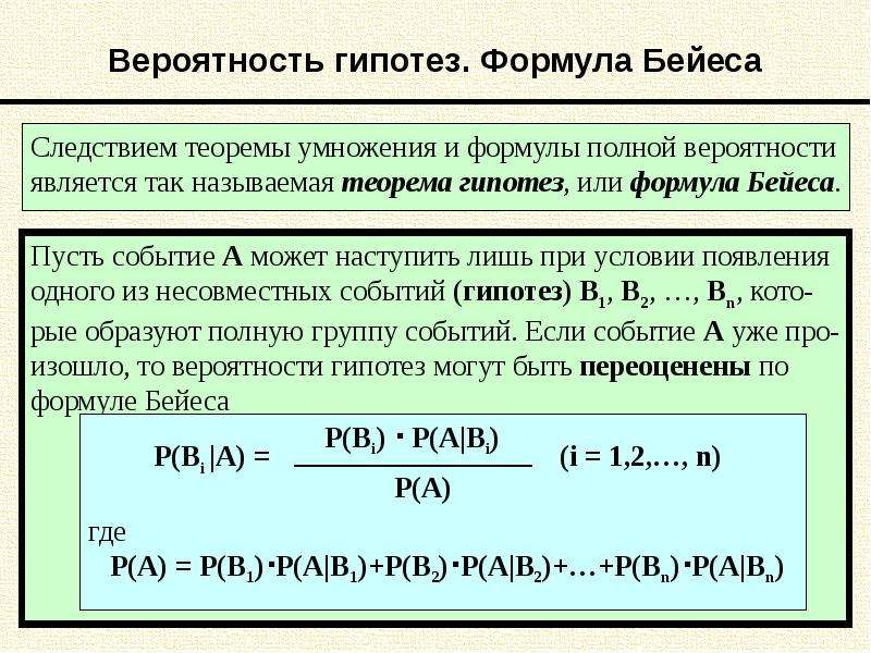 Формула бернулли презентация