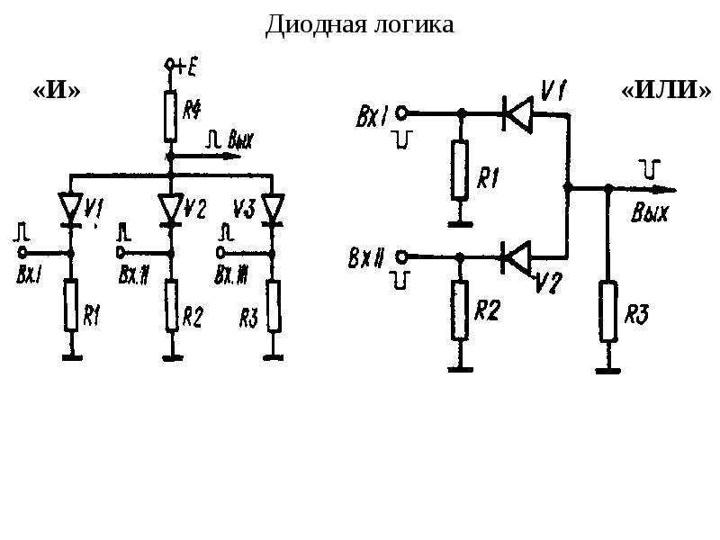 Диодные ключи схема