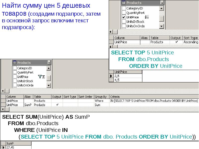 Sql запрос order by