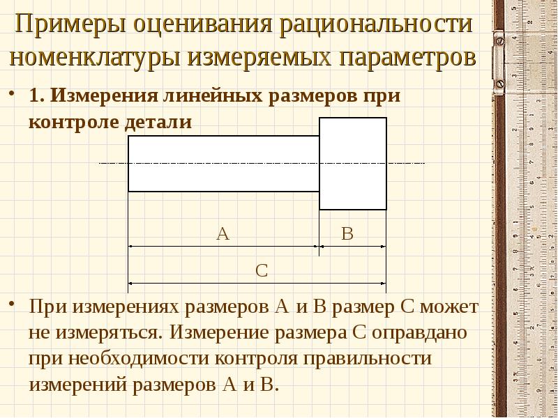 Параметры измерения листа