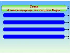АТОМ РЕЗЕРФОРДА -БОРА