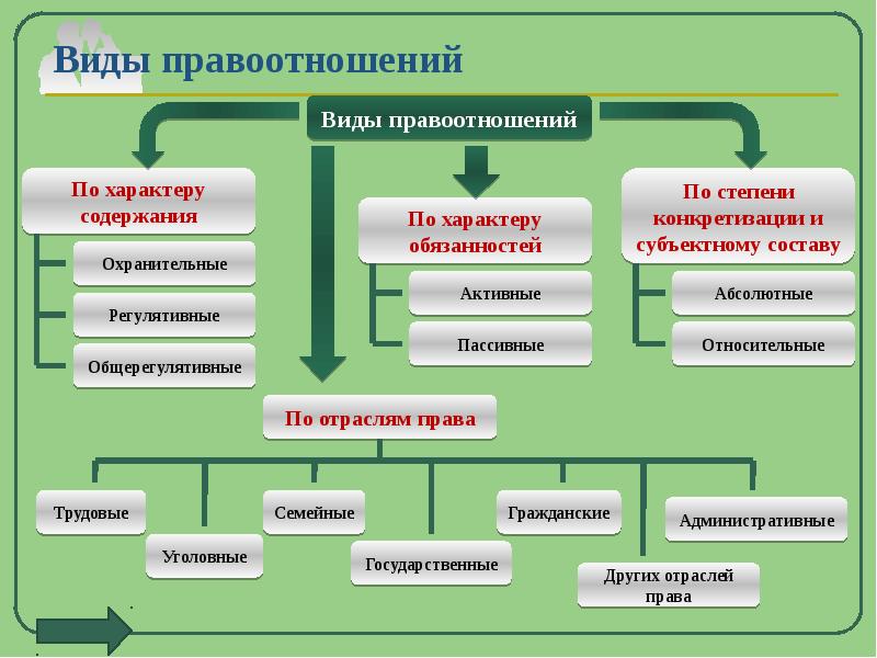 Возникновение экологических правоотношений