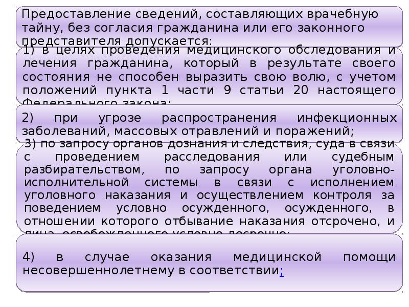 Согласие на врачебную тайну. Основные положения врачебной модели. Согласие на передачу сведений составляющих врачебную тайну.