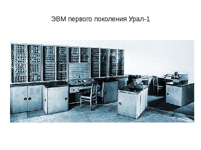ЭВМ первого поколения Урал-1