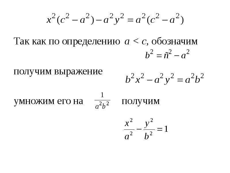 Как рисовать гиперболу по каноническому уравнению