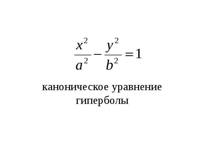 Как рисовать гиперболу по каноническому уравнению