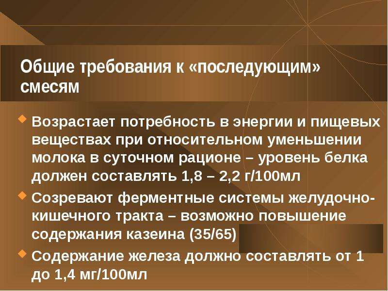 Возросшая потребность