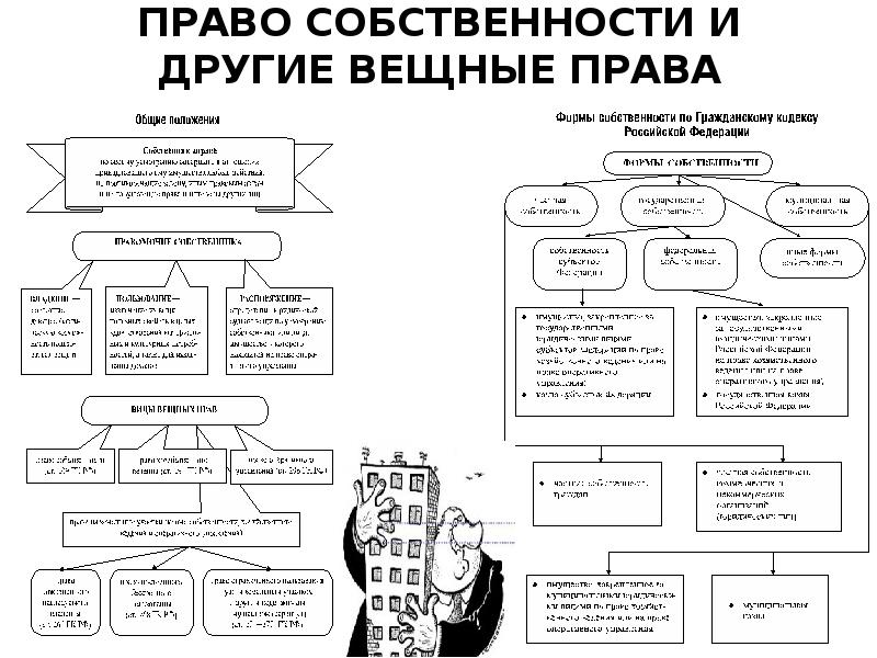 Защита прав собственности и иных вещных прав презентация