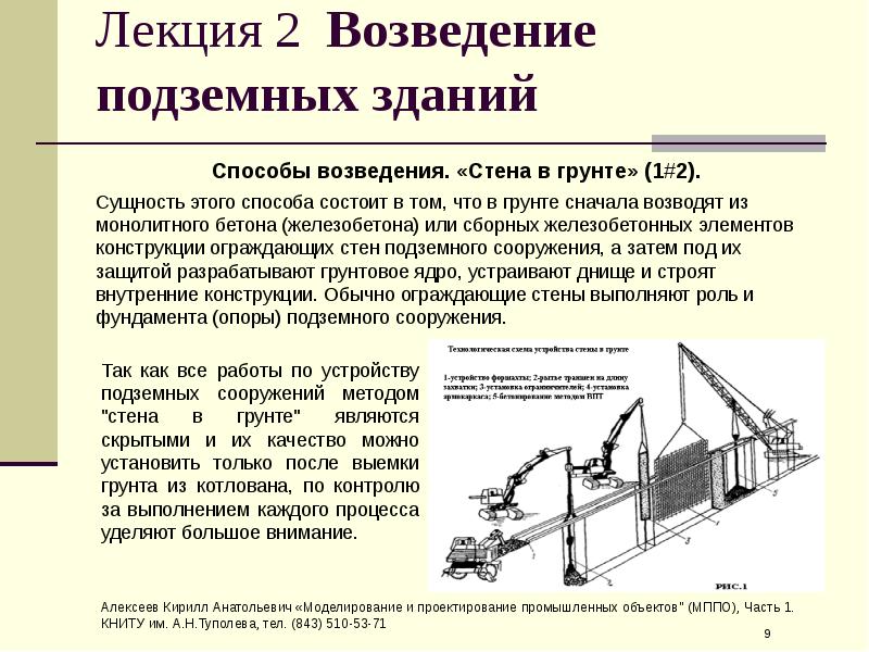 Способ постройки