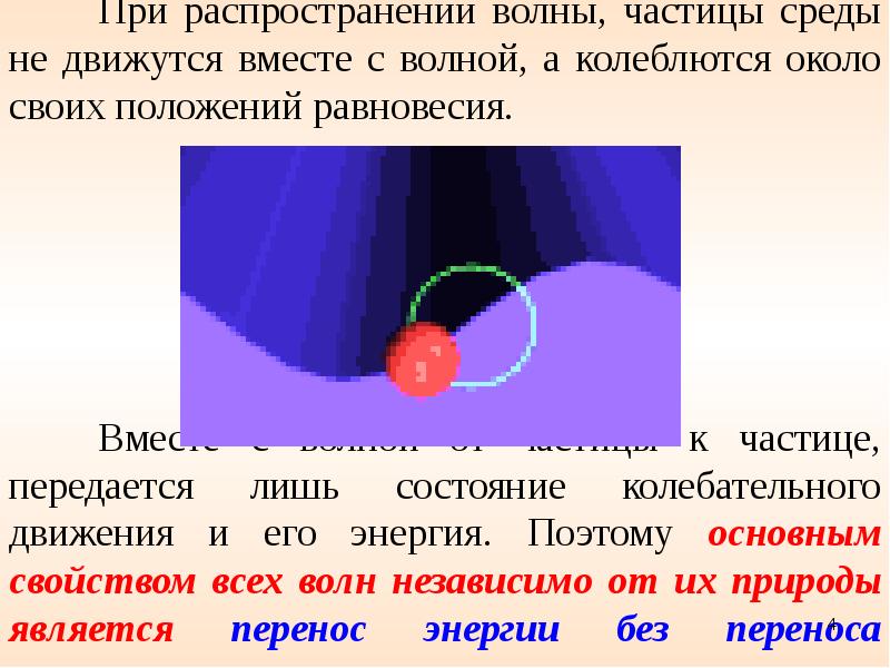 Упругая среда. И волна и частица. Волна от частицы. Распространение волн. Отличие частицы от волны.