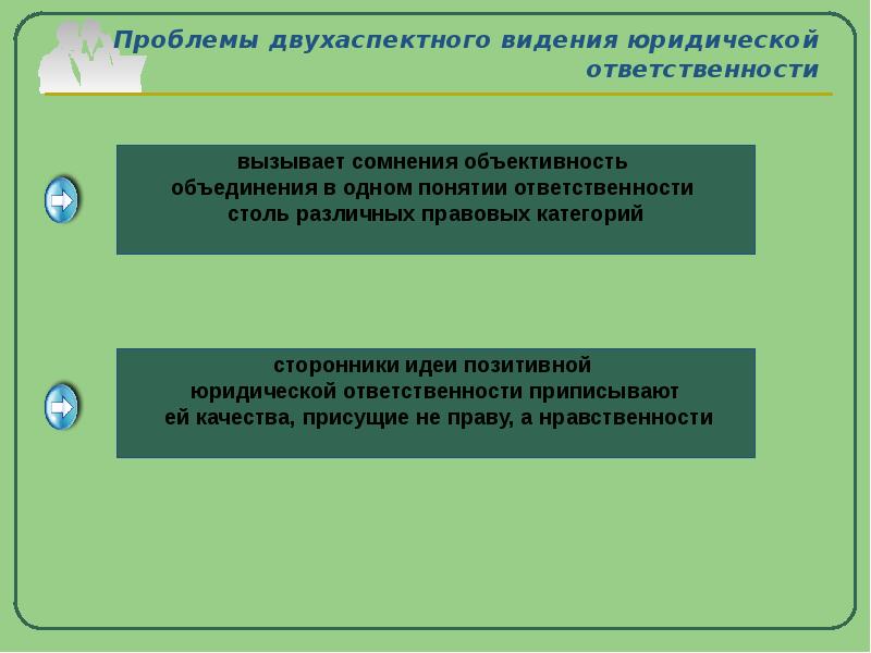 Проблема ответственности