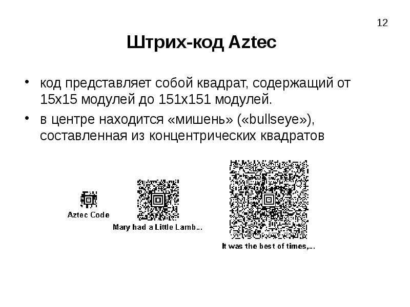 Технология штрихового кодирования презентация