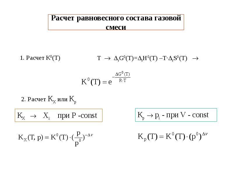 Газовые смеси состоят