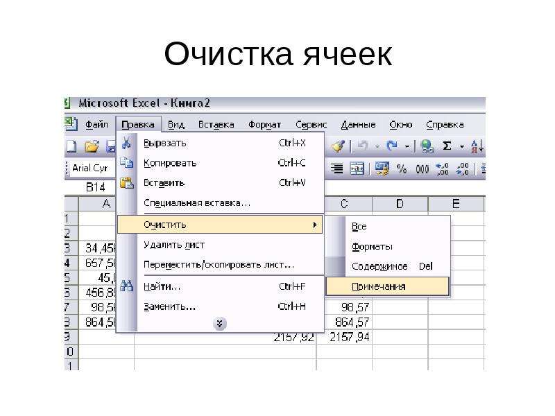 Очистить содержимое. Эксель очистить ячейки. Как очистить ячейки в екселе. Содержимое ячеек в excel. Очистить Формат ячеек.