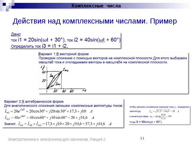 В каком идеальном элементе схемы синусоидальный ток отстает по фазе от напряжения на 90 градусов