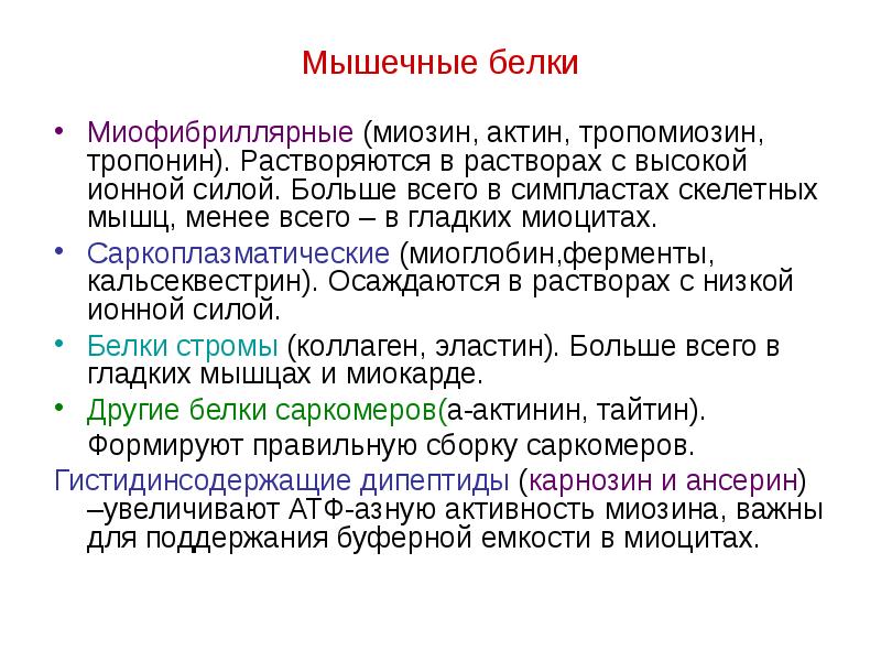 Высокий белок в мышцах. Классификация белков мышц. Основные белки мышечной ткани. Структурные белки мышечной ткани. Мышечные белки биохимия.