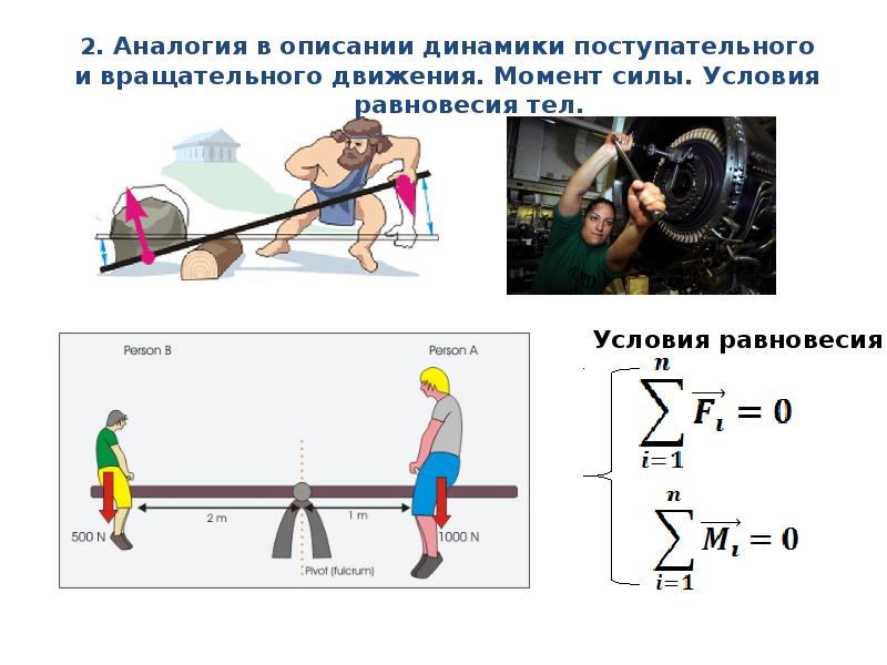 Поступательно увеличивать. Момент силы вращательного движения. Силы при вращательном движении. Условие равновесия вращательного движения тела. Сила трения во вращательном движении.