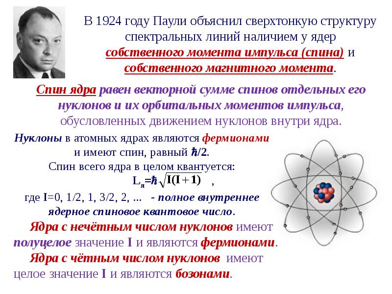 Презентация атомное ядро нуклонная модель ядра